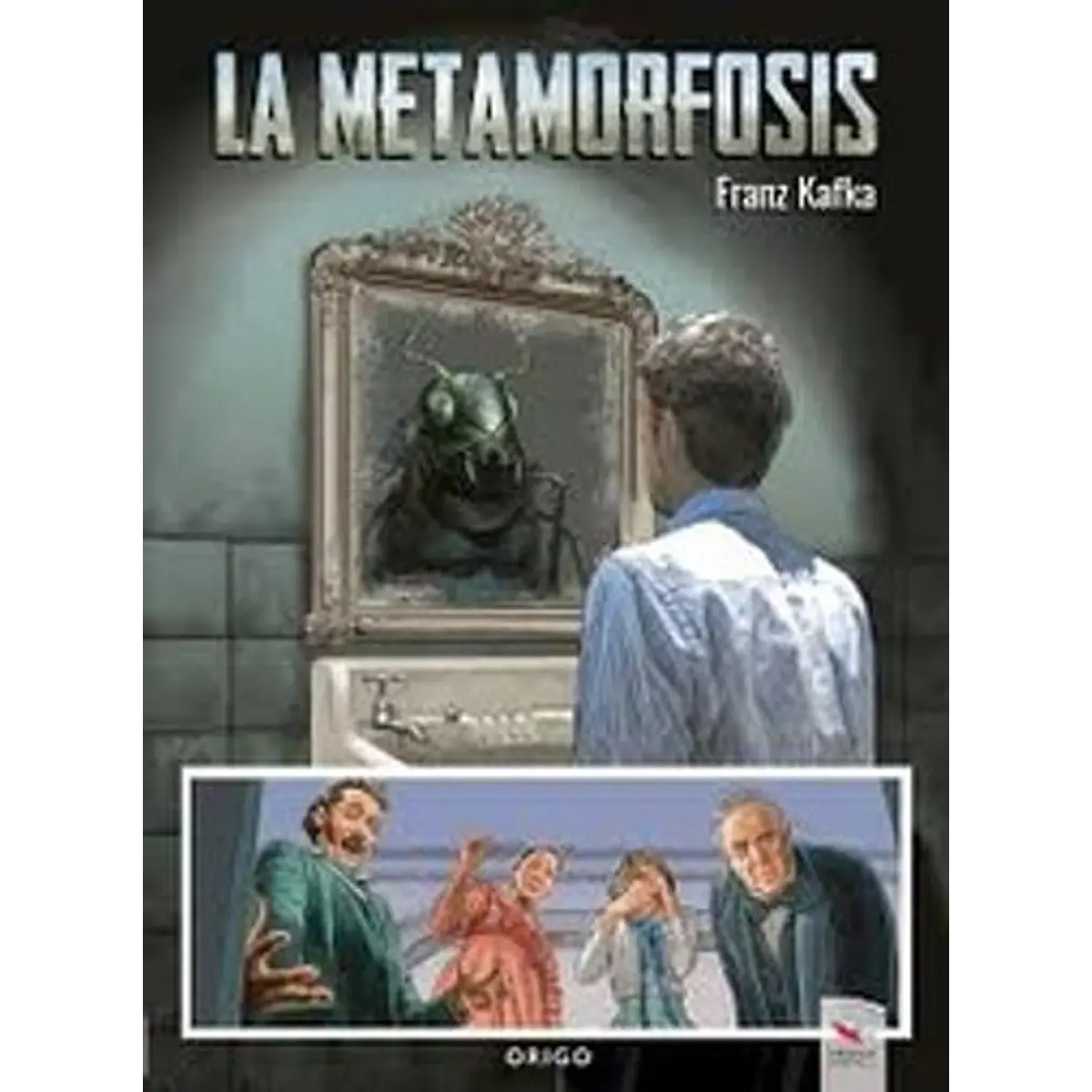 La metamorfosis : novela gráfica / Franz Kafka ; ilustraciones, Alejandro Bahamondes ;  adaptación y guión, Paulo Ca.
