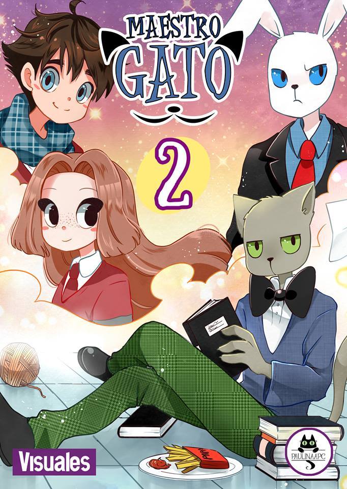 Maestro gato 2 / dibujo y guión por PaulinaAPC
