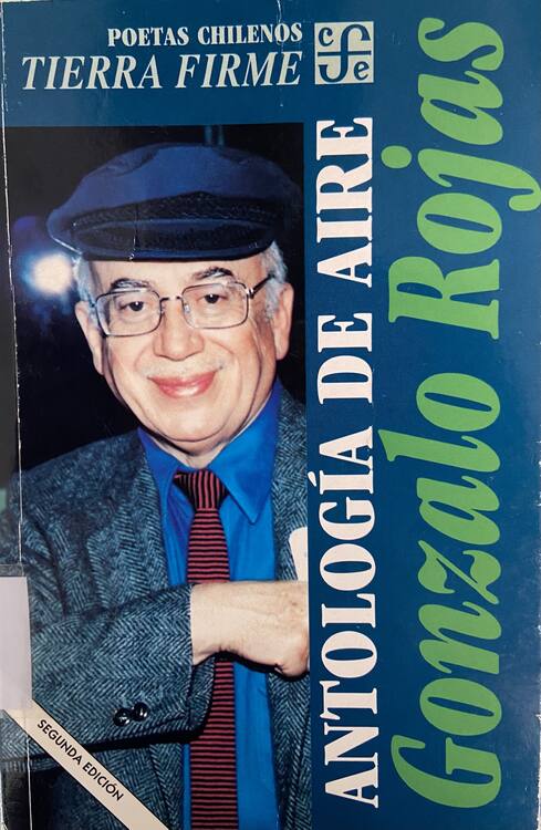 Antología del aire / Gonzalo Rojas ; selección de textos: Hilda R. May