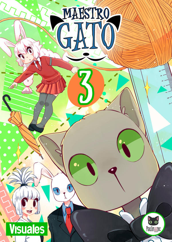Maestro gato 3 / dibujo y guión por PaulinaAPC