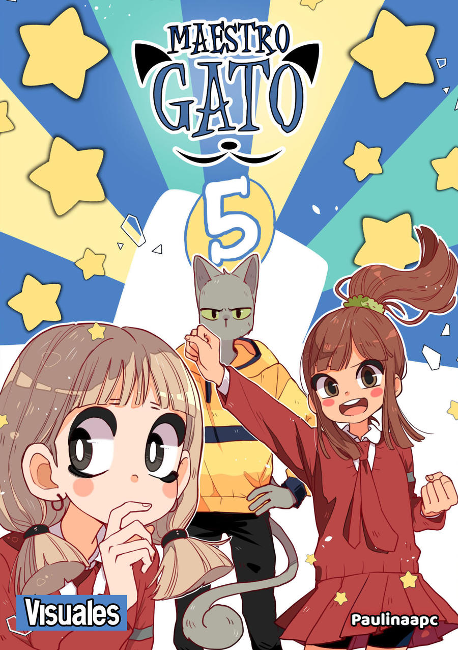 Maestro gato 5 / dibujo y guión por PaulinaAPC